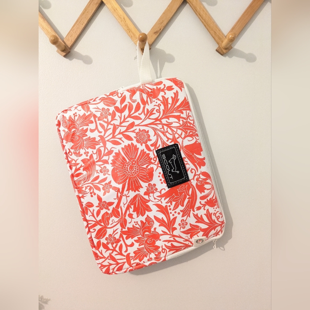 Scout Red Floral Travel Laptop & Tablet Pouch